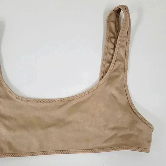 Triangl Silky Tan/beige Top - Picture 3 of 5